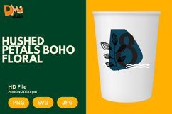 Hushed Petals Boho Floral Monogram Product Image 1