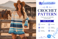 Festival Crochet Tunic Pattern PDF Product Image 2