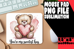 CHEERFUL MOUSE MAT PLAYFUL DESIGN, Valentines Day Product Image 1