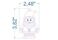 Christmas Tree Toys SVG laser cut files for Glowforge Product Image 9