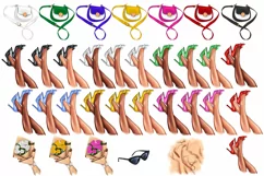 Fashion illustration, foot shoes art instant download Product Image 2