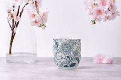 Tiny Blue Toile De Jouy Seamless Pattern, French Vintage Product Image 7