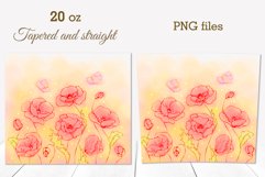 Tumbler Sublimation Design Art Summer Flowers 28 PNG files Product Image 8