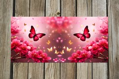 Lilac bush &amp; sakura| flowers Sublimation Mug design bundle Product Image 9
