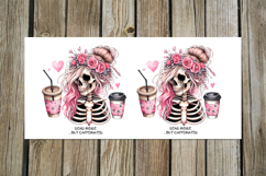 Skulls and coffee | Halloween Sublimation Mug design PL2 Product Image 5