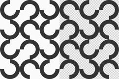 10 seamless geometric vector patterns Product Image 9