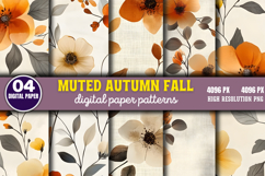 Muted Autumn Fall Backgrounds PNG Product Image 1