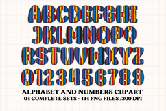 Superhero Alphabet png clipart, superhero letters doodle Product Image 3