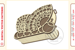 Wooden clutch purse v114 - laser cut vector - Glowforge file Product Image 9