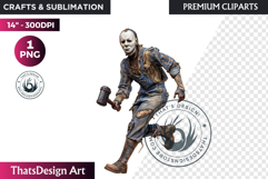 Slasher Movie Villains Horror Character Clipart Fantasy PNG Product Image 1