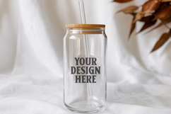 16oz Libbey Can Glass Mockup , libbey glass mockup, beer can Product Image 1