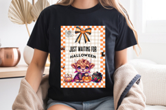 Halloween Highland Cow PNG Waiting for Halloween Sublimation Product Image 8