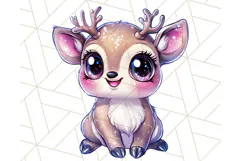 Arctic Animals Kawaii Clipart PNG, Cute Polar Creatures Art Product Image 5