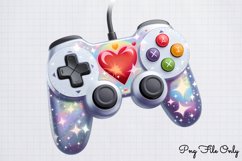 Valentine Game Controllers Sublimation Clipart PNGSublimatio Product Image 1