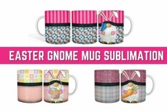 Easter Gnome Mug Sublimation | Bundle | PNG Product Image 1