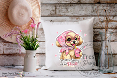 Sassy Poodle PNG Cute Dog Lover Sublimation Design Funny Pet Product Image 10