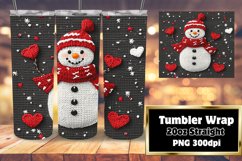 EXCLUSIVE 20oz Tumbler Design , Snowman Product Image 1