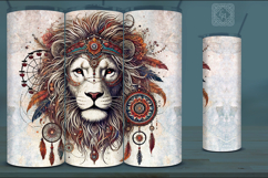 4 Lion Tumbler Sublimation, 20 oz Tumbler Wrap Product Image 3