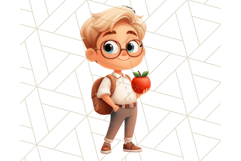 Boy Teacher PNG, Back to School Clipart, Classroom Decor Product Image 9