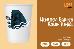 Hemlock Garden Boho Floral Monogram Product Image 1