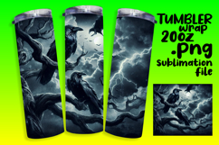 20oz Tumbler Graphics for Every Style , Horror Halloween Product Image 1