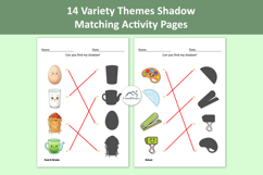 14 Shadow Matching Activity Pages for Toddlers Product Image 10