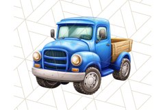 Kids Farm Clipart, Cute Farmer and Farm Animal PNG Product Image 4