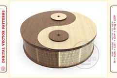 Box Organizer v17 - laser cut file - Glowforge ready SVG Product Image 9