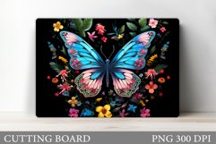 Butterfly Cutting Board. Kitchen Cutting Board Design Product Image 1