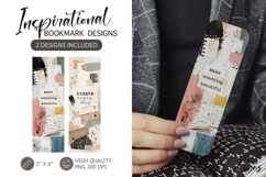 Motivational Bookmark Modern Abstract colorful collage Product Image 1
