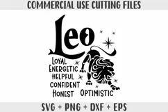 Leo SVG, Zodiac Signs SVG, Horoscope SVG, Cut files Product Image 1