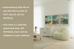 470 Retro Vintage Travel Wall Art Printable I TV Frame Product Image 8
