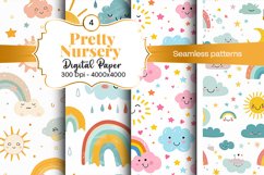 Nursery Seamless patterns and Seamless backgrounds Product Image 1