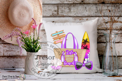 Purple Life Is Better At The Beach Design - Summer Coastal A Product Image 11