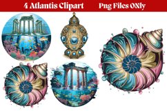 Atlantis Clipart P2 PNG Product Image 1