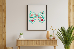 Mothers Day Flower Coquette Bow Clipart, Mother’s Day flower Product Image 8