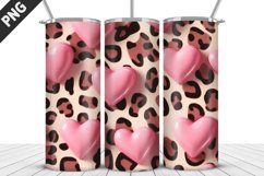 Valentines Love Skinny Tumbler PNG Wrap| Valentines Tumbler Product Image 2