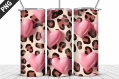 Valentines Love Skinny Tumbler PNG Wrap| Valentines Tumbler Product Image 2