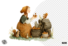 Scandi Autumn Clipart Product Image 1