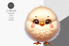 Farm animals clipart, Chick clipart, Cute animals Product Image 1