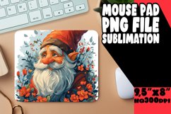 Gnome Sublimation Delight Mouse Pad Product Image 1