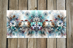 Christmas birds | 4 Xmas Sublimation Mug design PL Product Image 5