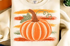 Preppy Fall Pumpkin Halloween Autumn PNG, Halloween Pumpkin Product Image 3