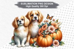 Halloween Dog - Halloween clipart Sublimation PNG Design Product Image 1