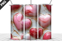Valentines Love Skinny Tumbler PNG Wrap| Valentines Tumbler Product Image 2