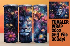 Beautiful 20oz Tumbler Artwork , Leo Product Image 1
