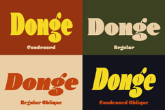 Donge | Display Font Product Image 9