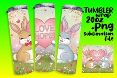 VIBRANT 20oz PNG Tumbler Wrap , Valentines Product Image 1