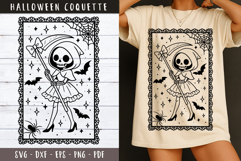 Cute ghost with bow Halloween Coquette SVG Bundle Product Image 10