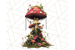 Floral Punk Frogs PNG - Neon Reble Grunge Amphibians Clipart Product Image 5